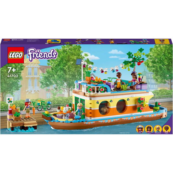 LEGO® Friends - Casuta plutitoare 41702, 737 piese