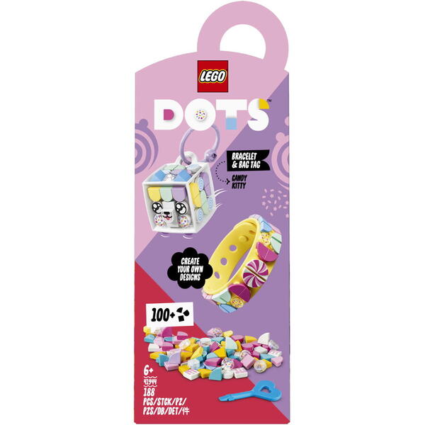 LEGO® DOTS - Pisoi cu bomboane 41944, 188 piese