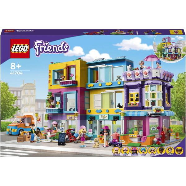 LEGO® Friends - Cladirea de pe Strada principala 41704, 1682 piese