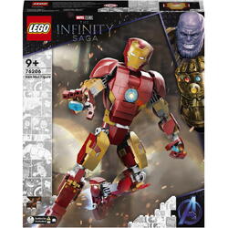 LEGO® Super Heroes - Figurina Iron Man 76206, 381 piese