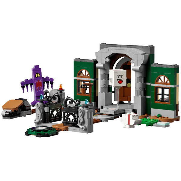 LEGO® Super Mario - Set de extindere Intrarea in Luigi’s Mansion™ 71399, 504 piese