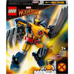 LEGO® Super Heroes - Armura de robot a lui Wolverine 76202, 142 piese