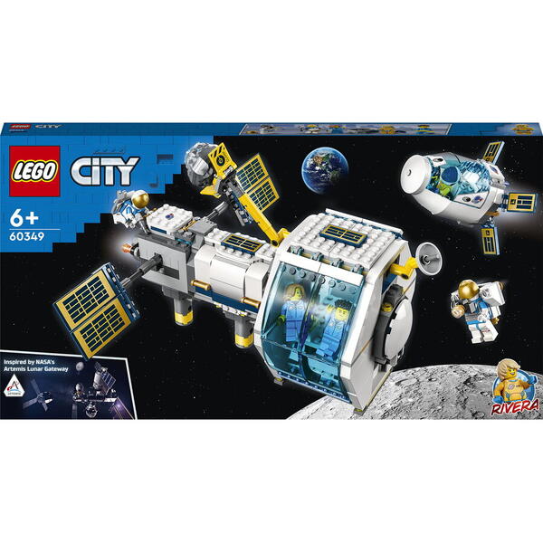 LEGO® City - Stație spatiala selenara 60349, 500 piese