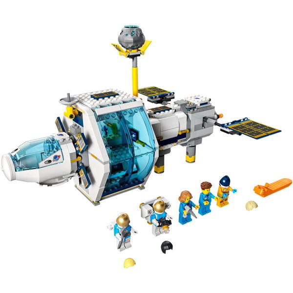 LEGO® City - Stație spatiala selenara 60349, 500 piese