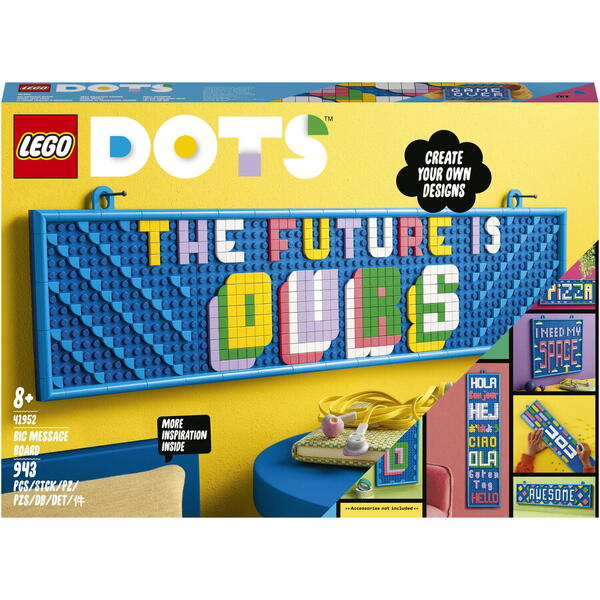 LEGO® DOTS - Panou mare pentru mesaje 41952, 943 piese