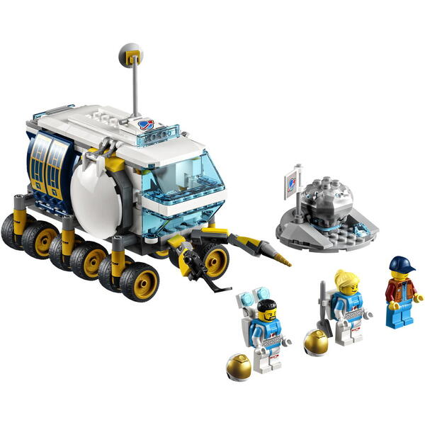 LEGO® City - Vehicul de recunoastere selenara 60348, 275 piese