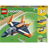 LEGO® Creator 3 in 1 - Avion supersonic 31126, 215 piese