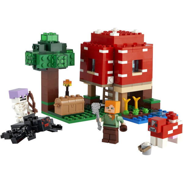 LEGO® Set LEGO Minecraft - Casa Ciuperca 21179