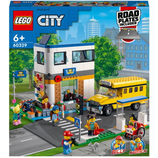 LEGO® Set LEGO City - Zi de scoala 60329