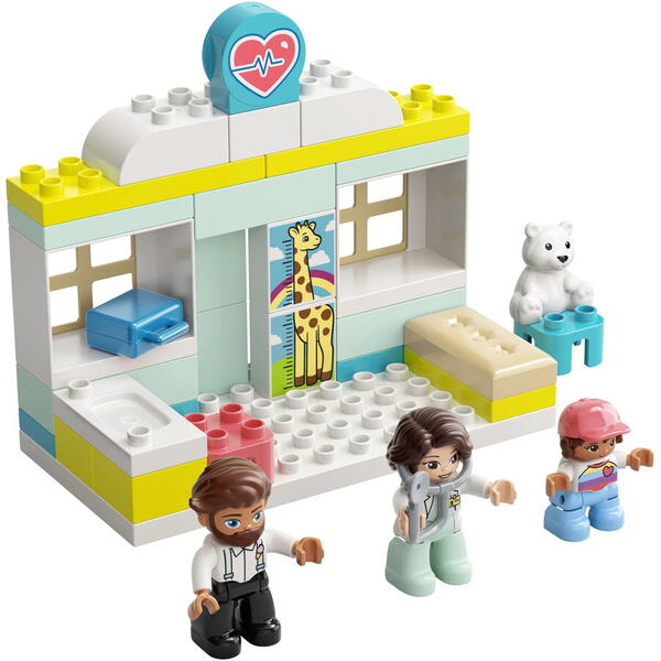 LEGO® DUPLO® - Vizita la doctor pentru salvare 10968, 34 piese