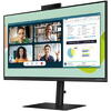 Monitor LED IPS Samsung 23.8", Full HD, DisplayPort, USB-C, Vesa, Negru
