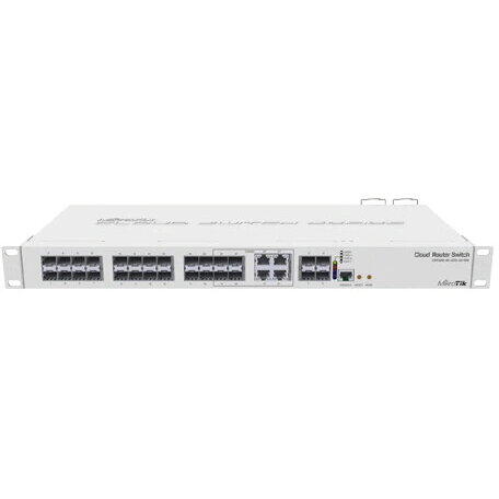 Switch Cloud Router 20 SFP, 4 SFP+, 4 Combo (Gigabit sau SFP) - Mikrotik CRS328-4C-20S-4S+RM