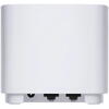Sistem Wi-Fi ASUS ZenWiFi AX Mini XD4(W-1-PK) 1-pack, Wi-Fi 6, AX1800, MU-MIMO, White