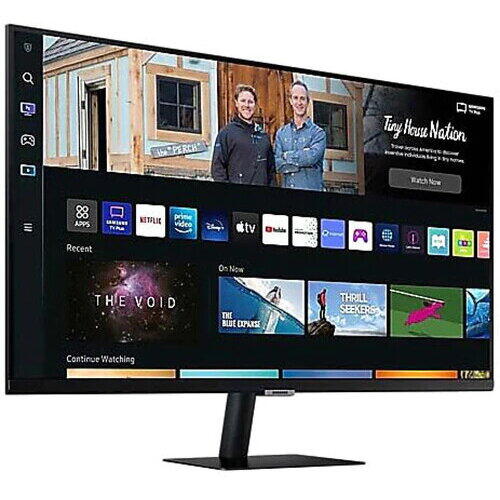 Monitor LED VA Samsung 32", Full HD, HDMI, Bluetooth, Wireless Display, Vesa, Negru