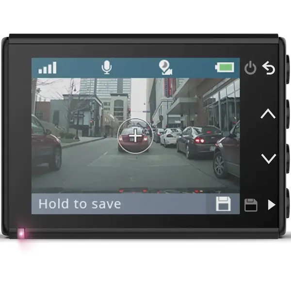 Resigilat: Camera auto DVR Garmin Dash Cam 56, ecran 2", 1440p, 140 grade, Bluetooth, Wi-Fi , Control voca