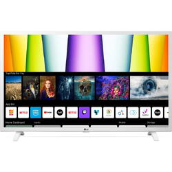 Televizor LG 32LQ63806LC, 80 cm, Smart, Full HD, LED, webOS ThinQ AI, HDR Clasa F, Alb