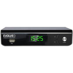 Media Playere Evolveo DT-3065-T2-HEVC Omega II Set-top Box , DVB-T2, FHD, Wifi, Negru