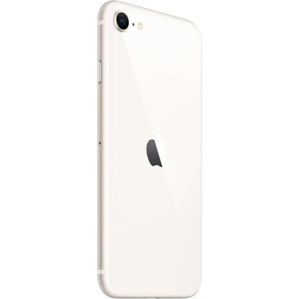 Telefon mobil Apple iPhone SE 3, 128GB, 5G, Alb