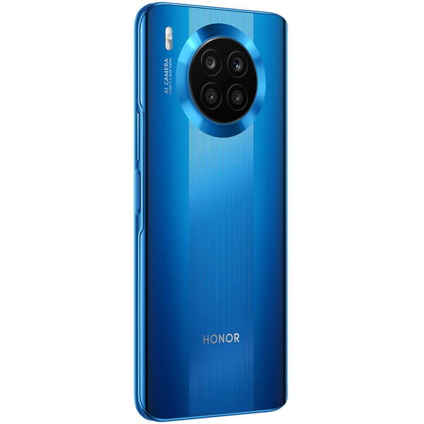 Telefon mobil Honor 50 Lite, Dual Sim, 4G, 128GB, 6GB RAM, Albastru