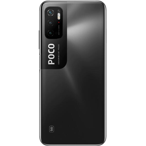 Telefon mobil POCO M3 Pro, Dual SIM, 128GB, 6GB RAM, 5G, Power Black