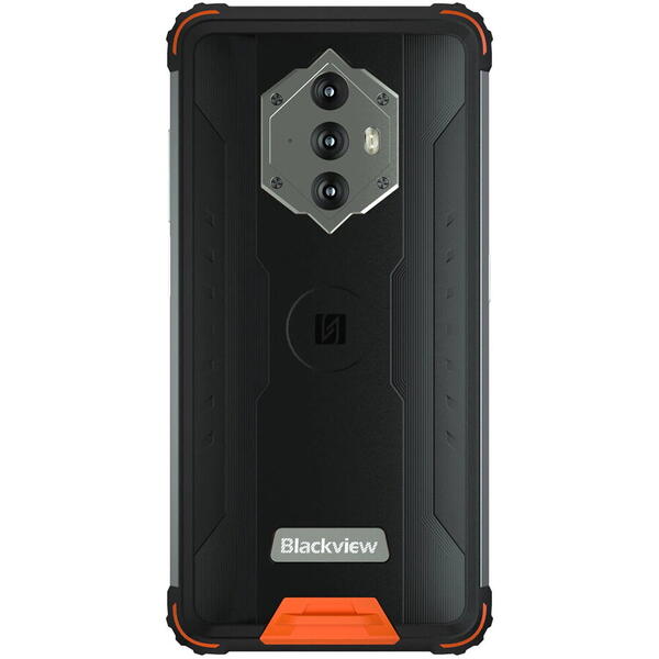 Telefon mobil Blackview BV6600, Dual SIM, 64GB, 4GB RAM, 4G, Orange