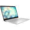 Laptop HP 15-dw3040nq cu procesor Intel Core i5-1135G7 pana la 4.20 GHz, 15.6", Full HD, 8GB, 256GB, Intel Iris Xe Graphics, Free DOS, Natural Silver