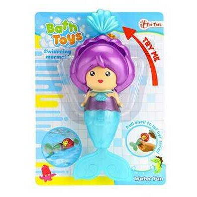 Jucarie de baie Sirena Toi-Toys TT65152Z, Mov