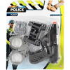 Set politie SWAT 4 piese cu pistol si catuse Toi-Toys TT14150A