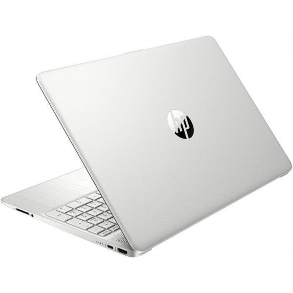 Laptop HP 15.6'' 15s-fq2063nq, HD, Procesor Intel® Core™ i3-1125G4 (8M Cache, up to 3.70 GHz), 8GB DDR4, 256GB SSD, GMA UHD, Win 11 Home S, Silver