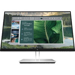 Monitor IPS LED HP 23.8" E24u G4, Full HD, 1920 x 1080, HDMI, DisplayPort,Negru/Argintiu