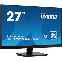 Monitor iiyama ProLite XU2792UHSU-B1, 27", IPS, 4K, FlickerFree, Blue Light Reducer