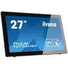 Monitor Tactil Iiyama ProLite T2735MSC-B3 27" AMVA LED, Cam + Mic, Negru