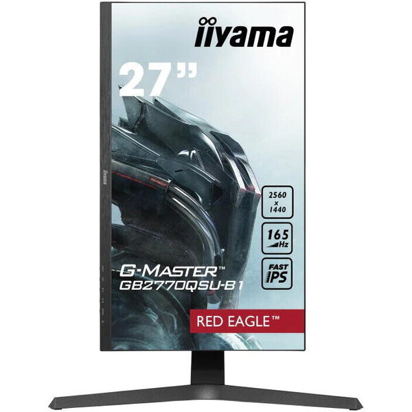 Monitor iiyama G-MASTER GB2770QSU-B1 27" RED EAGLE 0,5ms 165Hz WQHD Fast IPS FreeSync PremiumPro