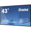 Monitor iiyama LH4370UHB-B1 43" Digital Signage 4K UHD, 700cd/m² 24/7, Negru