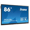 Monitor Iiyama ProLite TE8602MIS-B1AG 86" IPS, 4K UHD, iiWare Android, WiFi, Touch, Negru
