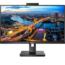 Monitor Philips 275B1H/00, LED IPS 27'' QHD, 75Hz, 4ms, Adaptive Sync, FlickerFree, Pivot, Display Port, HDMI, DVI, USB, Negru