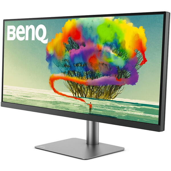 Monitor LED BenQ PD3420Q, 34inch, 5ms, Gri