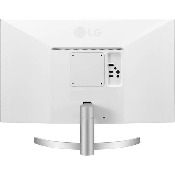Monitor LED IPS LG 27", 4K UHD, Display Port, FreeSync, Negru/Alb