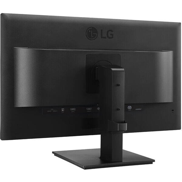 Monitor IPS LED LG 24" 24BN650Y-B, Full HD, 1920 x 1080, DVI, HDMI, DisplayPort, USB 3.0, Boxe, Pivot, Negru