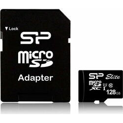 Card de memorie Silicon Power microSDXC, 128GB, Clasa 10, UHS-I, Adaptor microSD
