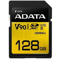 Card memorie ADATA Premier ONE SDXC, 128GB, UHS-II, Clasa 10