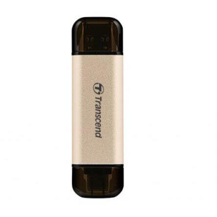 Stick memorie Transcend JetFlash 930C, 128GB, USB-C, Gold-Black