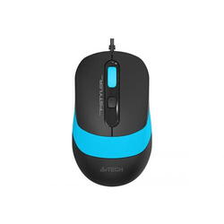 Mouse Optic A4Tech Fstyler FM10, USB, Black-Blue