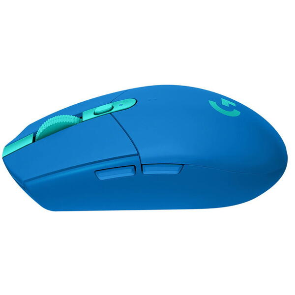 Mouse gaming wireless Logitech G305 LightSpeed Hero 12K DPI, Albastru