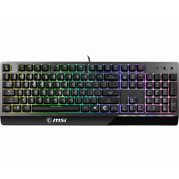 Tastatura MSI Vigor GK30 US, RGB LED, USB, Black