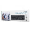 Tastatura Gembird KB-UM-106-RU, USB, Black