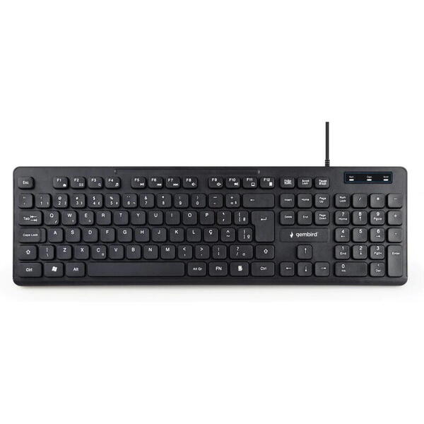 Tastatura Gembird KB-MCH-04-RU, USB, Black