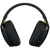 Casti gaming wireless Logitech G435 Lightspeed, Black/Neon Yellow