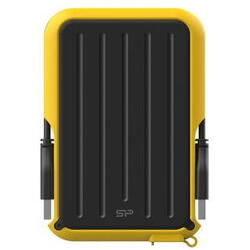 Hard Disk portabil Silicon Power Armor A66 1TB, USB 3.0, 2.5inch, Black-Yellow