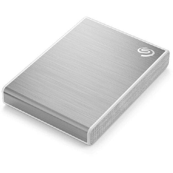 SSD Extern Seagate One Touch, 1TB, USB 3.2 Gen 2 Type-C, Argintiu